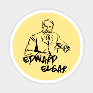 E Elgar Magnet